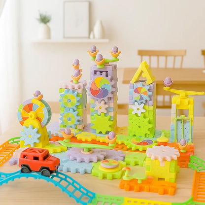 GearTrack – Elektrisch & Educatief – Bouwblokken Speelset