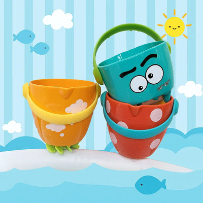 BathCups – Pratique et amusant – Jouet de bain verseur