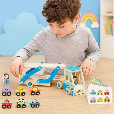 CargoMatch – Créatif & Éducatif – Camion en bois