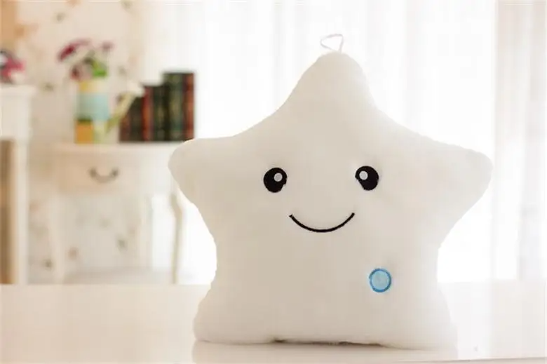 Glow Star Pillow™ – Sterrenpret in bed – Lichtgevend Knuffel kussen