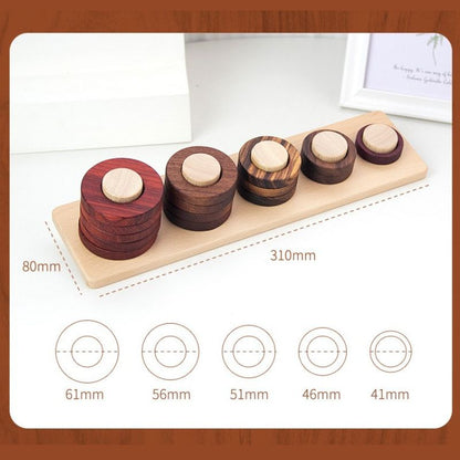 Premium Natural Wood Educational Toy Set