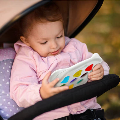 Pop-It Sensorial para Bebés y Niños Pequeños - Juguete de Viaje de Formas y Números