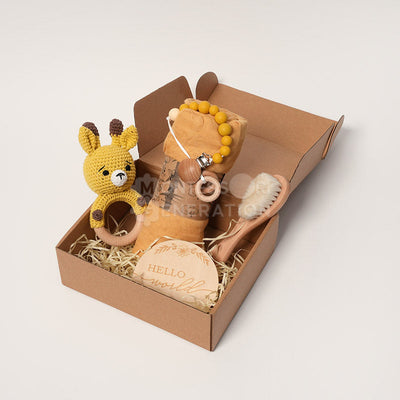 Coffret cadeau Fidtoy pour nouveau-né – Kit de naissance