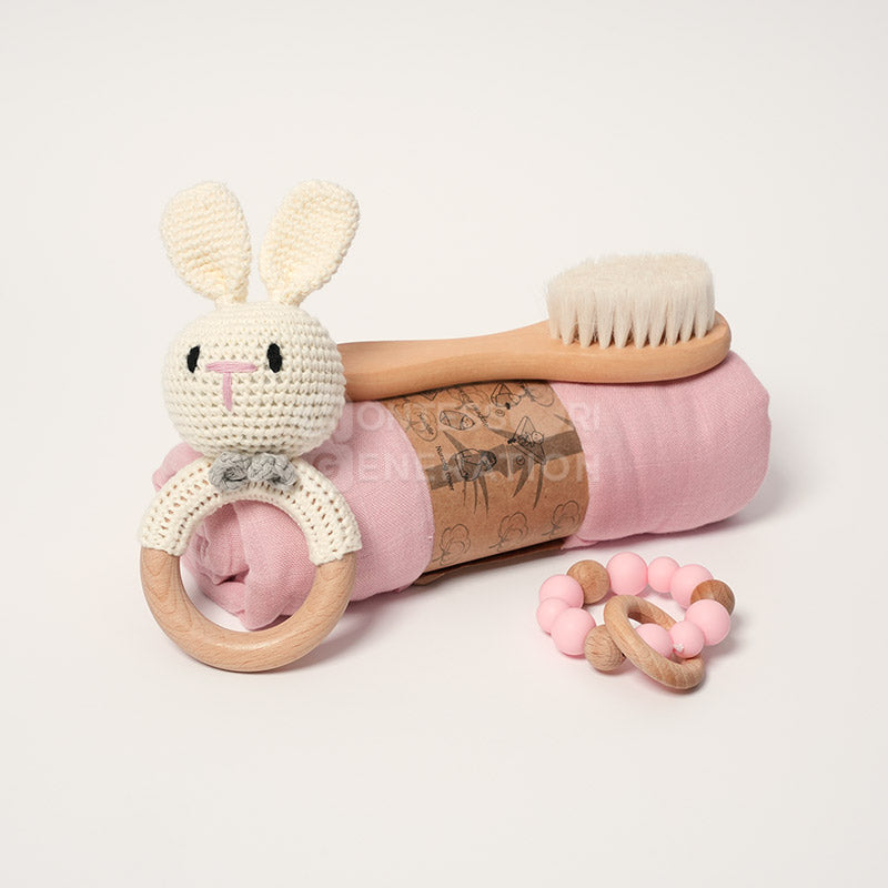 Coffret cadeau Fidtoy pour nouveau-né – Kit de naissance