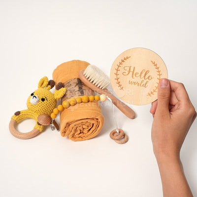 Coffret cadeau Fidtoy pour nouveau-né – Kit de naissance