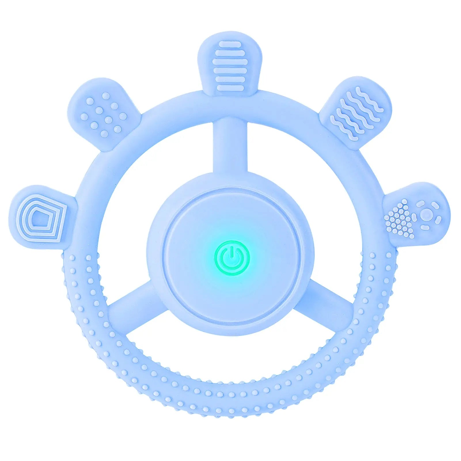Juguete de mascar vibratorio sensorial para bebés para autismo y alivio de la dentición | Fidtoy