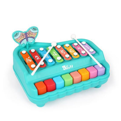 Fidtoy Musical Piano Xylophone 2 in 1 – 8 Tone Early Music Toy for Toddlers