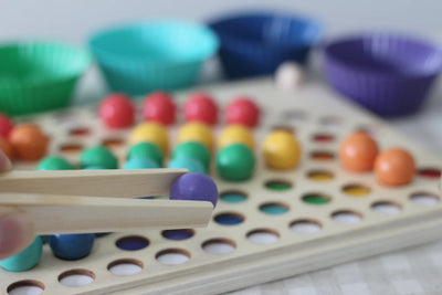 Fidtoy Montessori Cuentas Arcoíris