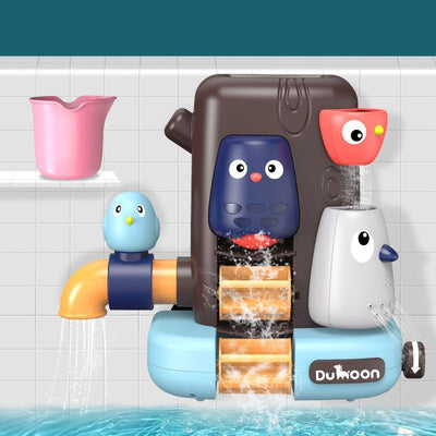 Fidtoy Bath Pipeline Water Toy – Kids Pouring Pipe Bath Toy for Toddlers Water Play