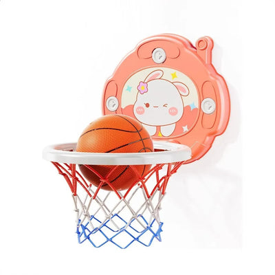 Fidtoy Mini Indoor Basketball Hoop Scoring Pretend Play Kit for Kids Active Indoor Sports Game