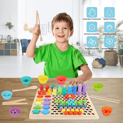 Wooden Magnetic Sorting Puzzle