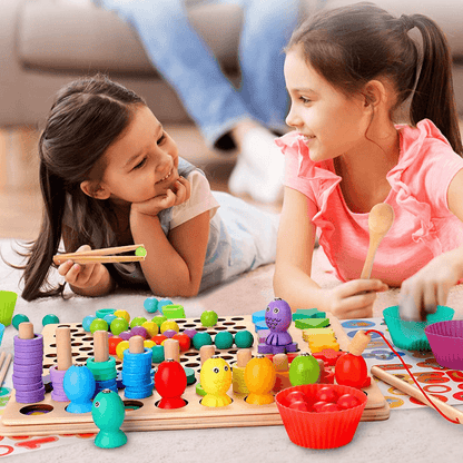 Wooden Magnetic Sorting Puzzle