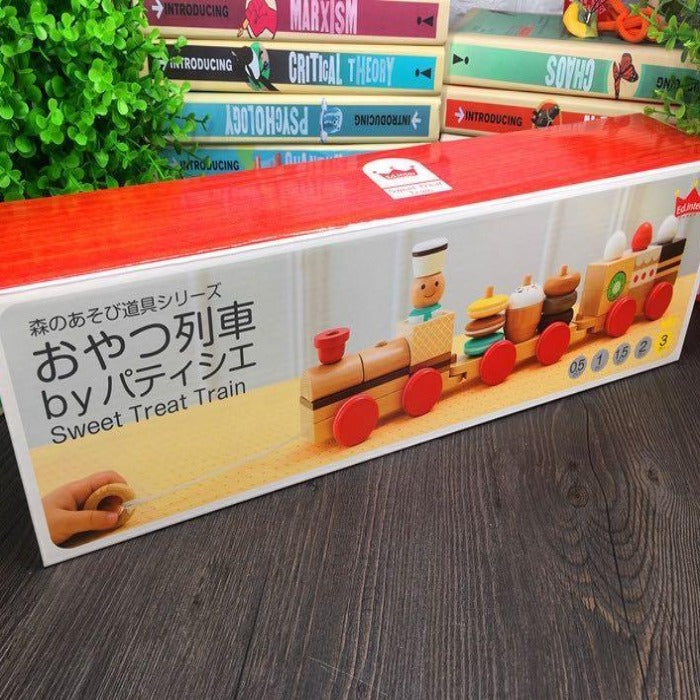 Snack stacker Tractor trains- Fine motor skills toys