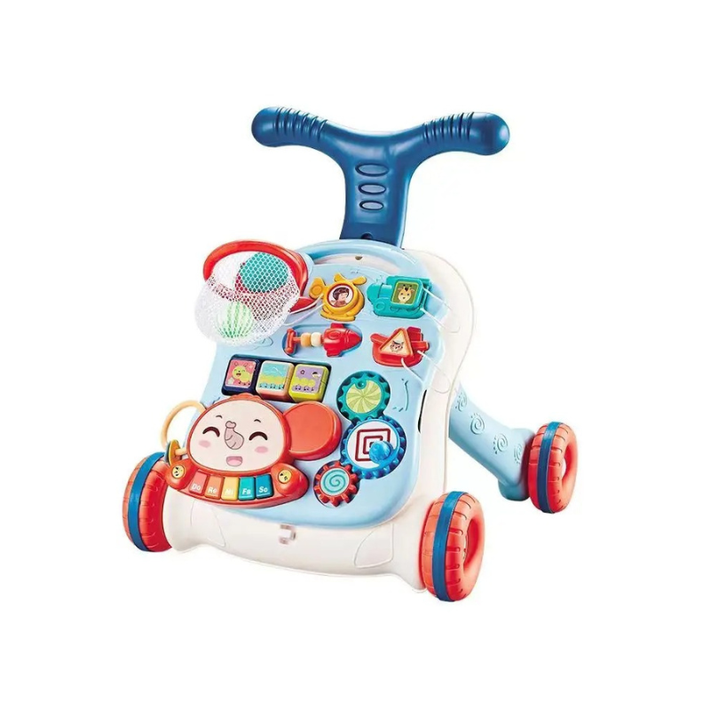 BabyWalker – Veilig & Interactief – 3-in-1 Baby Looptrainer & Speelcentrum