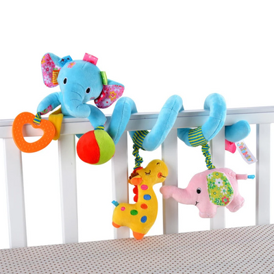 Baby Spiral Toy™ - Autostoel & Kinderwagen Speelgoed