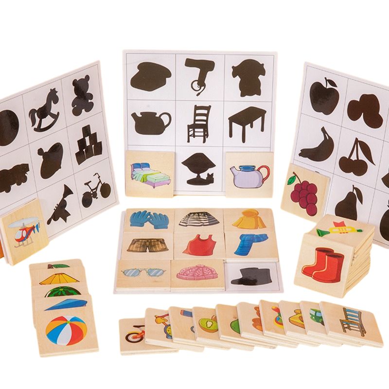 Shadow Matching Puzzle Set