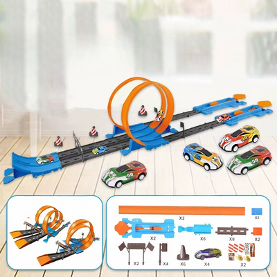 Double Race Track™ - Creatief & Leuk - Looping Racebaan