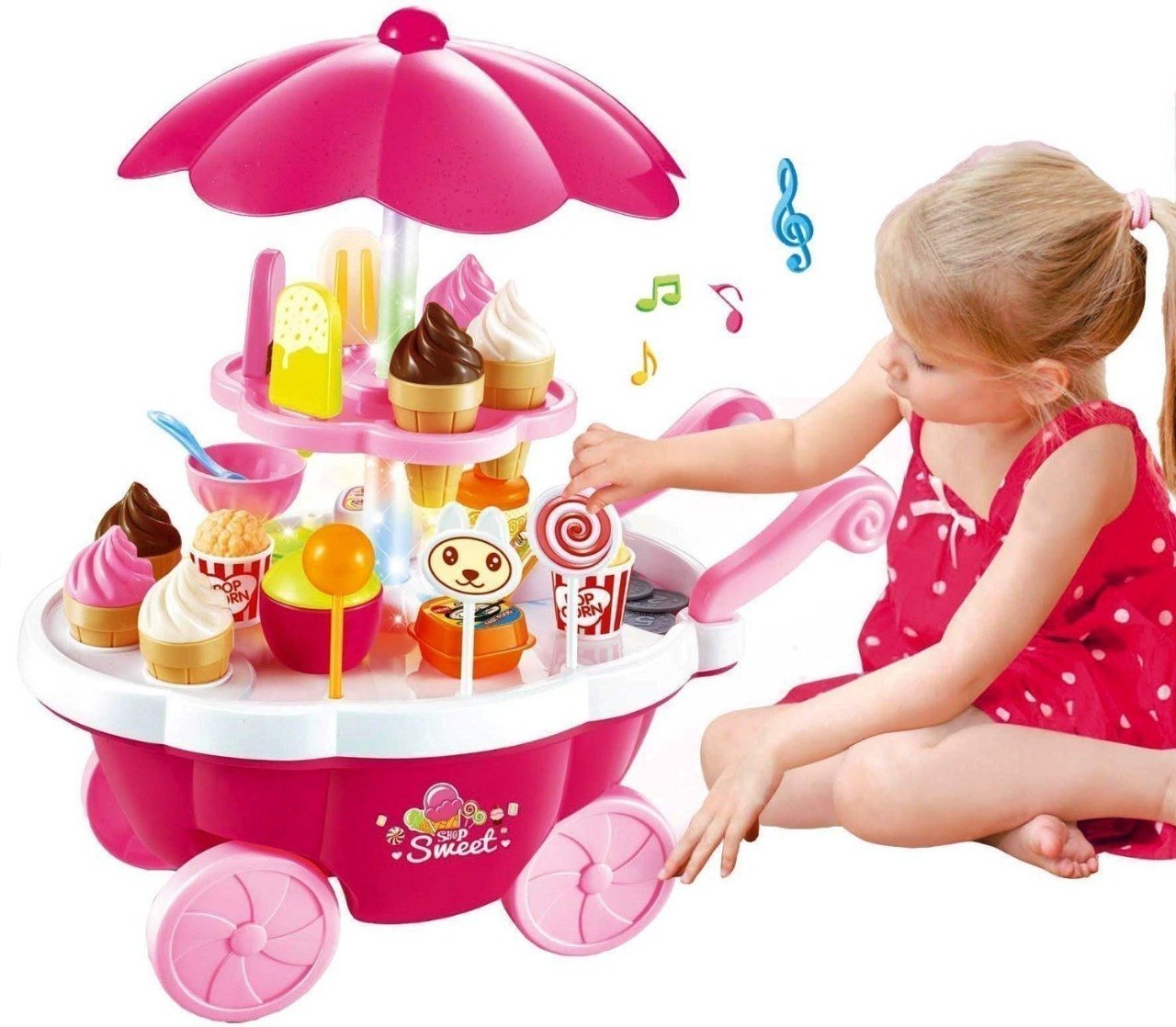 Home Candy Cart (30 PCS) 360 Degree Rotating -786