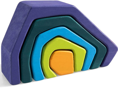 Blocs en bois de la Grotte - Jouets en bois ouverts