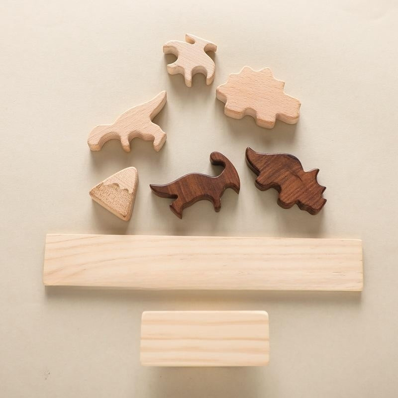 Wooden Forest Animal Balance Seesaw