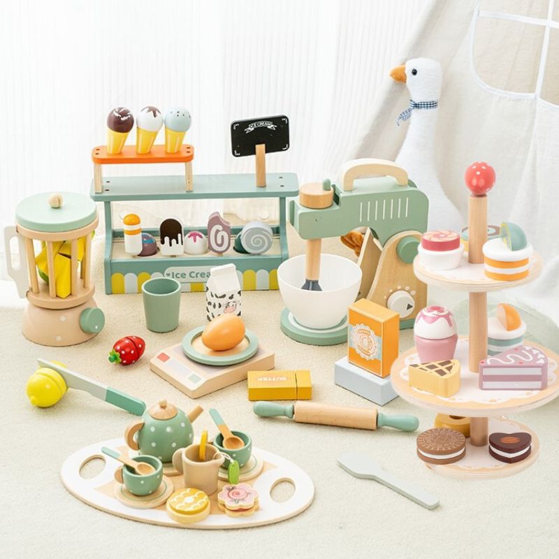 Birthday Cake Play Set Pretend Play Toy