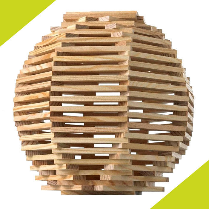 CitiBlocs 300-Piece Natural-Colored Building Blocks- Open ended wooden toys
