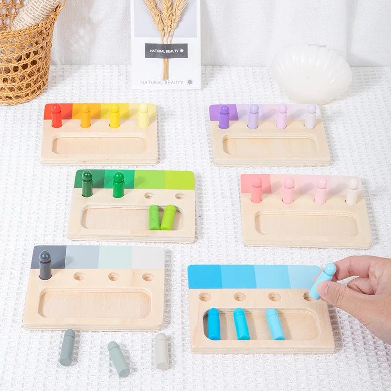 Color Resemblance Sorting – Montessori Sensory Color Matching Activity