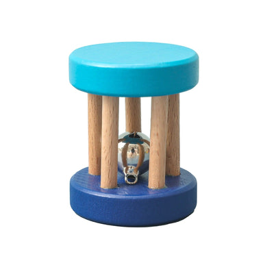 Color Wooden Rattle Toy 0-12 Months Baby - 1pc