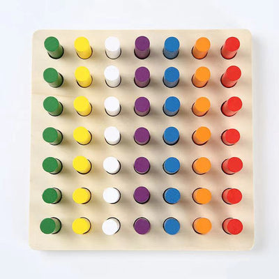 Montessori Wooden Cylinder Socket Blocks-Best montessori toys