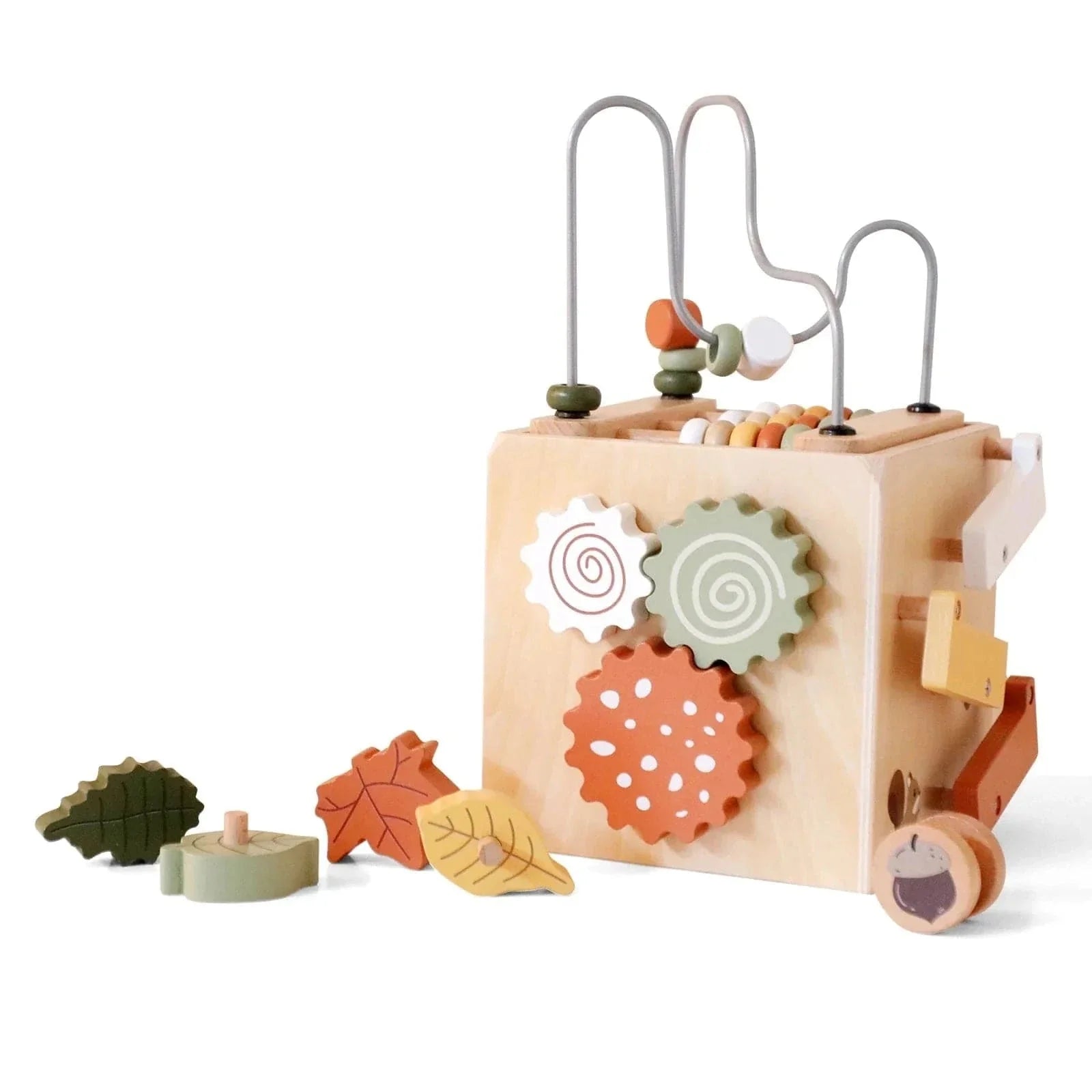 Cubo de Actividades Montessori de Madera