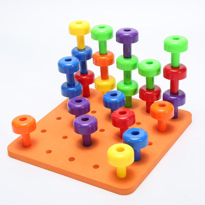 Tableau à chevilles Montessori