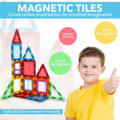 Fidtoy Magnetic Tiles Starter Set 32 Piece Building Toy