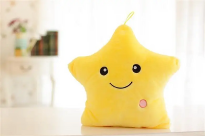 Glow Star Pillow™ – Sterrenpret in bed – Lichtgevend Knuffel kussen