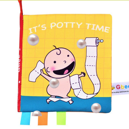 Early Education Cloth Book Label Toy Baby Can Not Tear