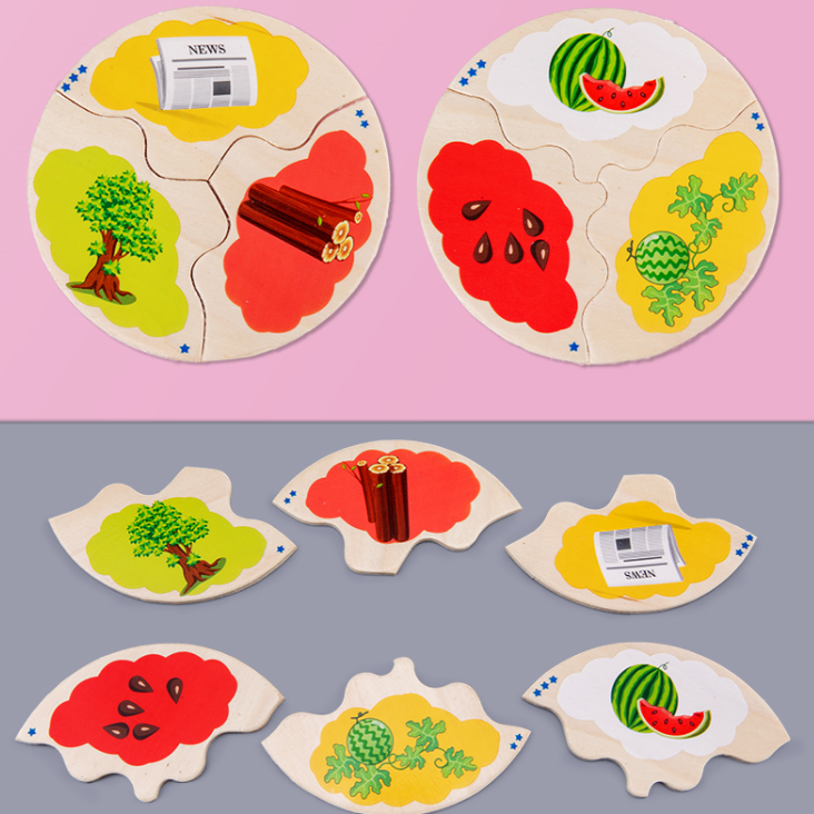 Wooden Evolution Puzzle-Mathematics toys