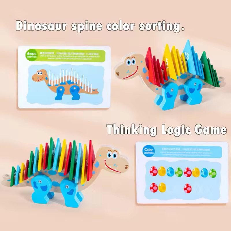 Dino Spine Sorting – Number Recognition and Logic Puzzle Game