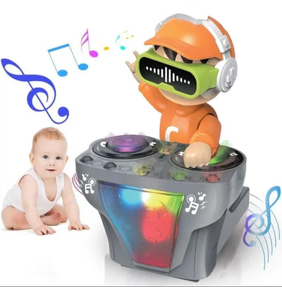 Fidtoy DJ Dancing Toy with Music Lights and Automatic Movement