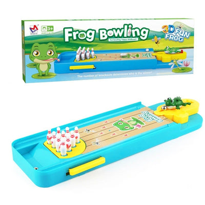 Frog Bowling™ - Fomenta las habilidades motrices - Mini Pista de Bolos de Rana