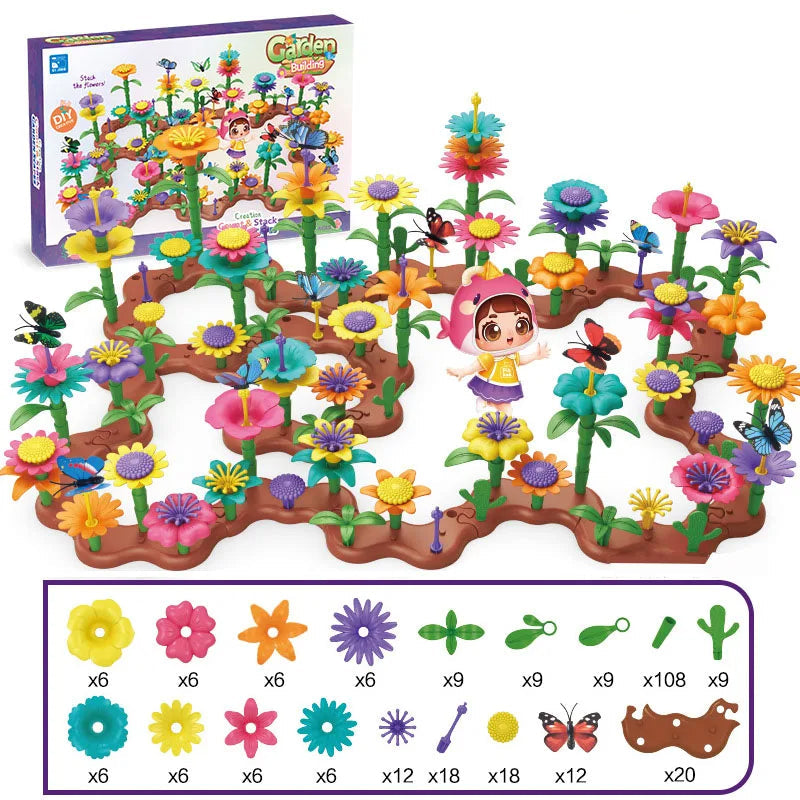 Flower Garden Building Set