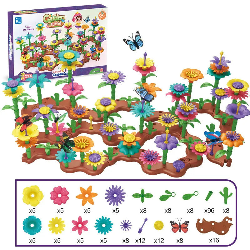 Flower Garden Building Set