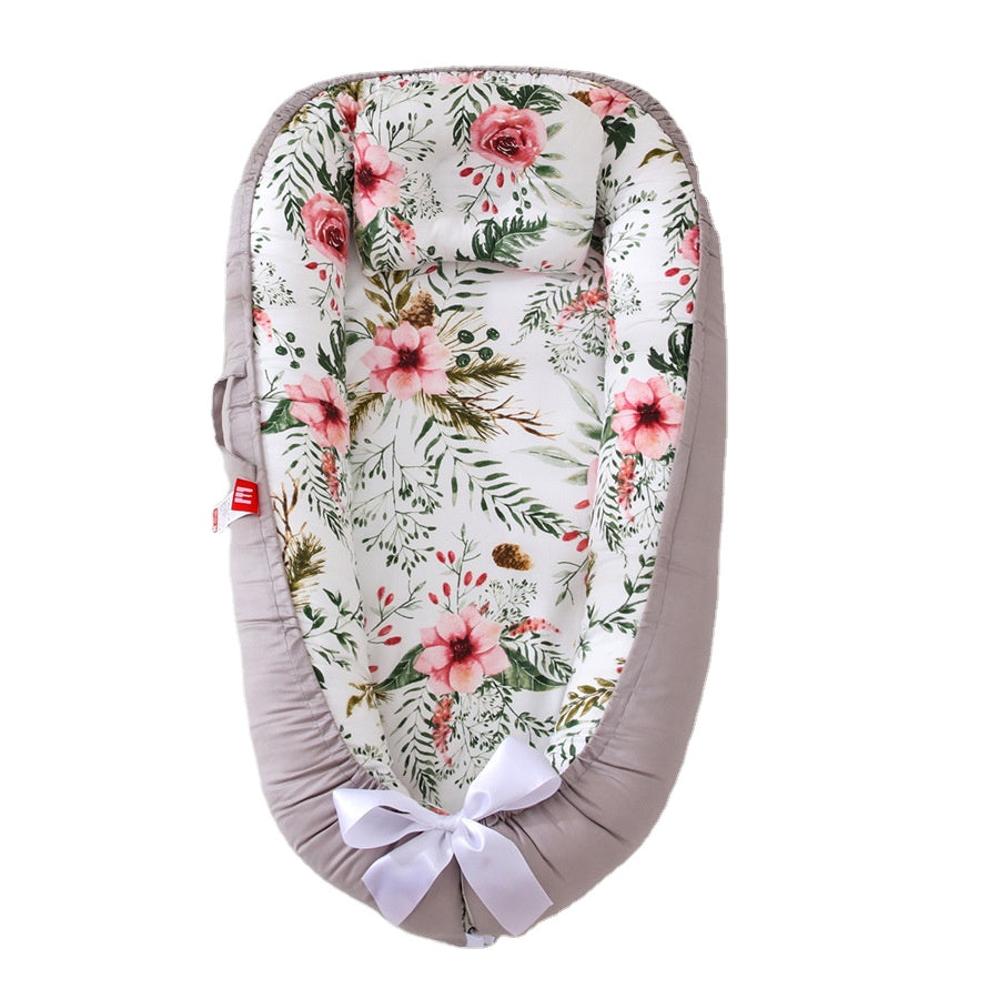 Réducteur de Lit Bébé avec Oreiller