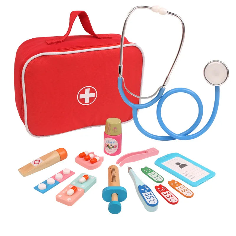 Mallette de docteur en bois