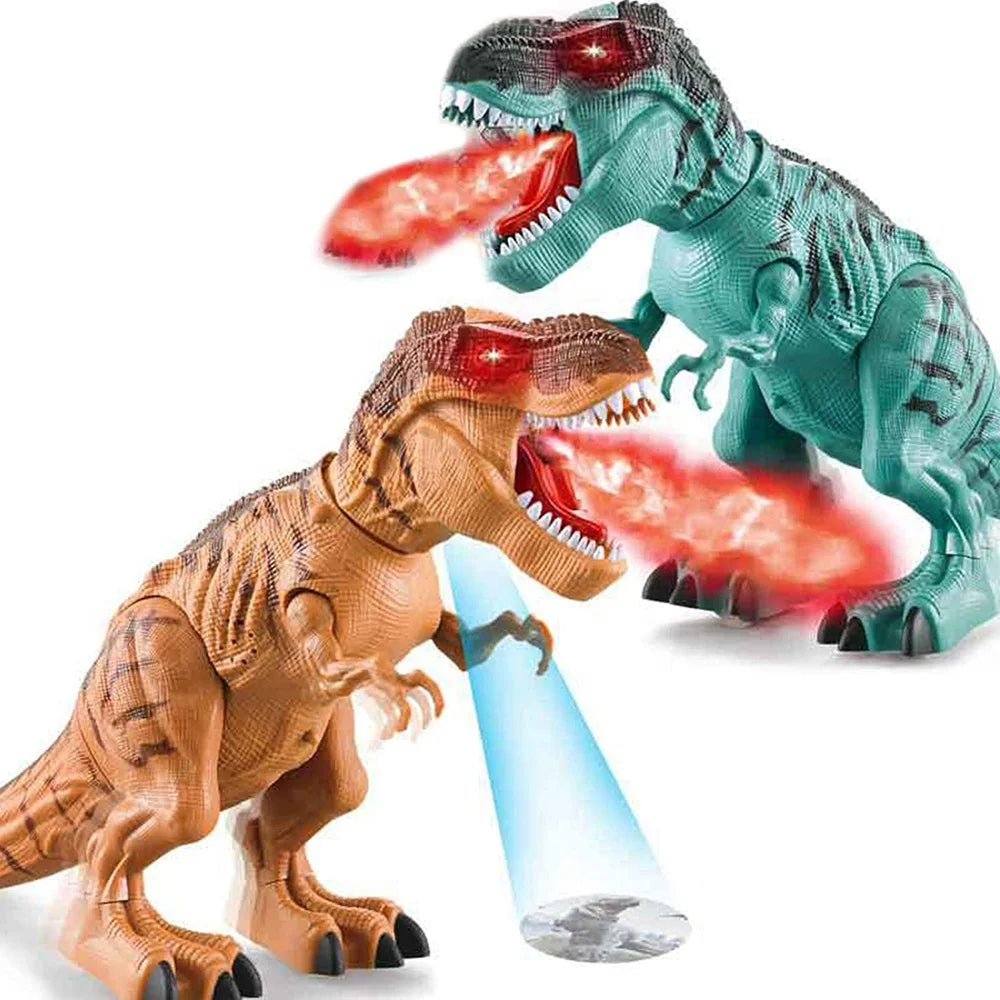 Interactive Walking and Roaring Dinosaur