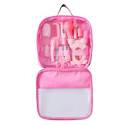 Fidtoy Baby Care Kit – 13-Piece Grooming & First-Aid Set for Newborns