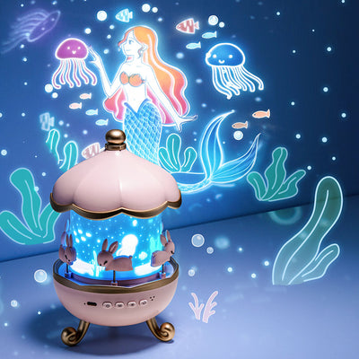 Fidtoy Multifunction Starry Sky Projector Night Light for Kids – Bluetooth Music & LED Ceiling Lamp
