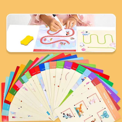 Juego de líneas para dibujar y borrar