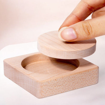 Planche en bois de reconnaissance des formes pour les tout-petits