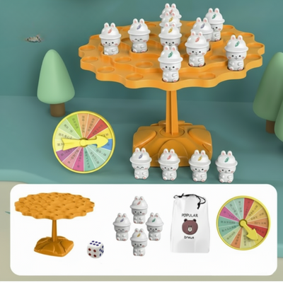HappyBalance – Jeu de société amusant et intelligent – Jeu d'équilibre
