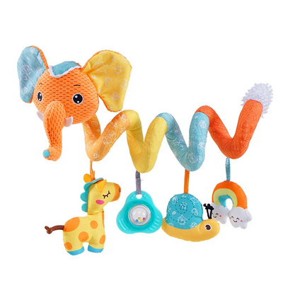 Baby Spiral Toy™ - Autostoel & Kinderwagen Speelgoed