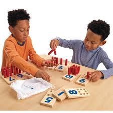 X Large Excellerations  Montessori Planches à bâtons à compter Numéro de bâtons à compter